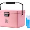 Brisby Frigobox 12 Liter Koelbox Met Koelelementen - Pink