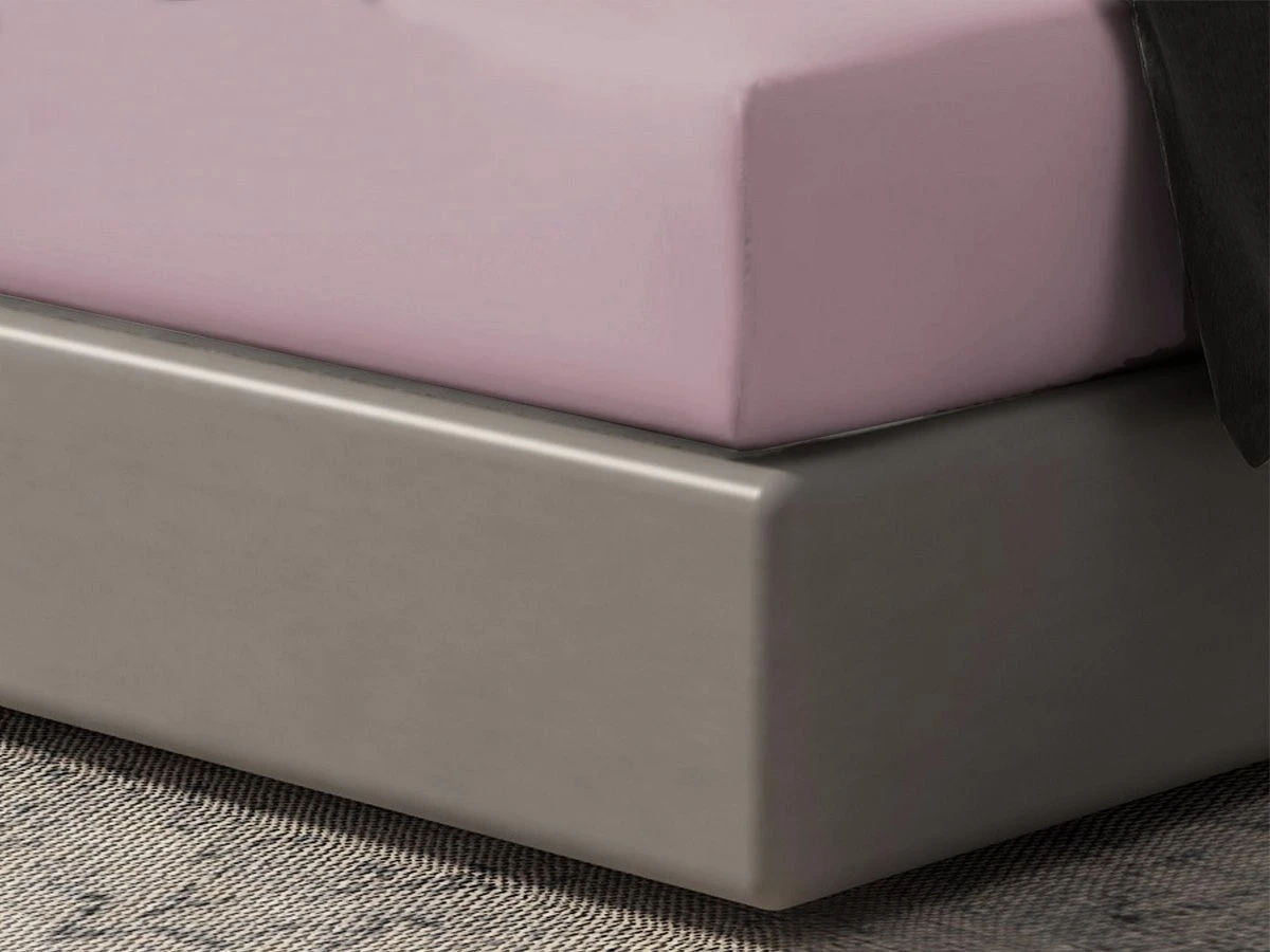 DoubleDry Home 90 X 200 Cm Hoeslaken - Lila - Afbeelding 2