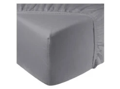 DoubleDry Flanel 180x200 Cm Hoeslaken - Grijs