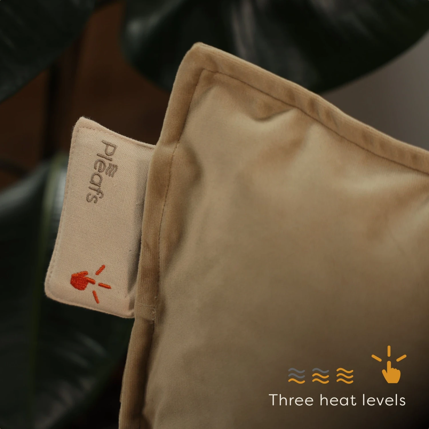 Pleafs Warmtekussen Plush 45x60cm - Crewel Tan - Afbeelding 5