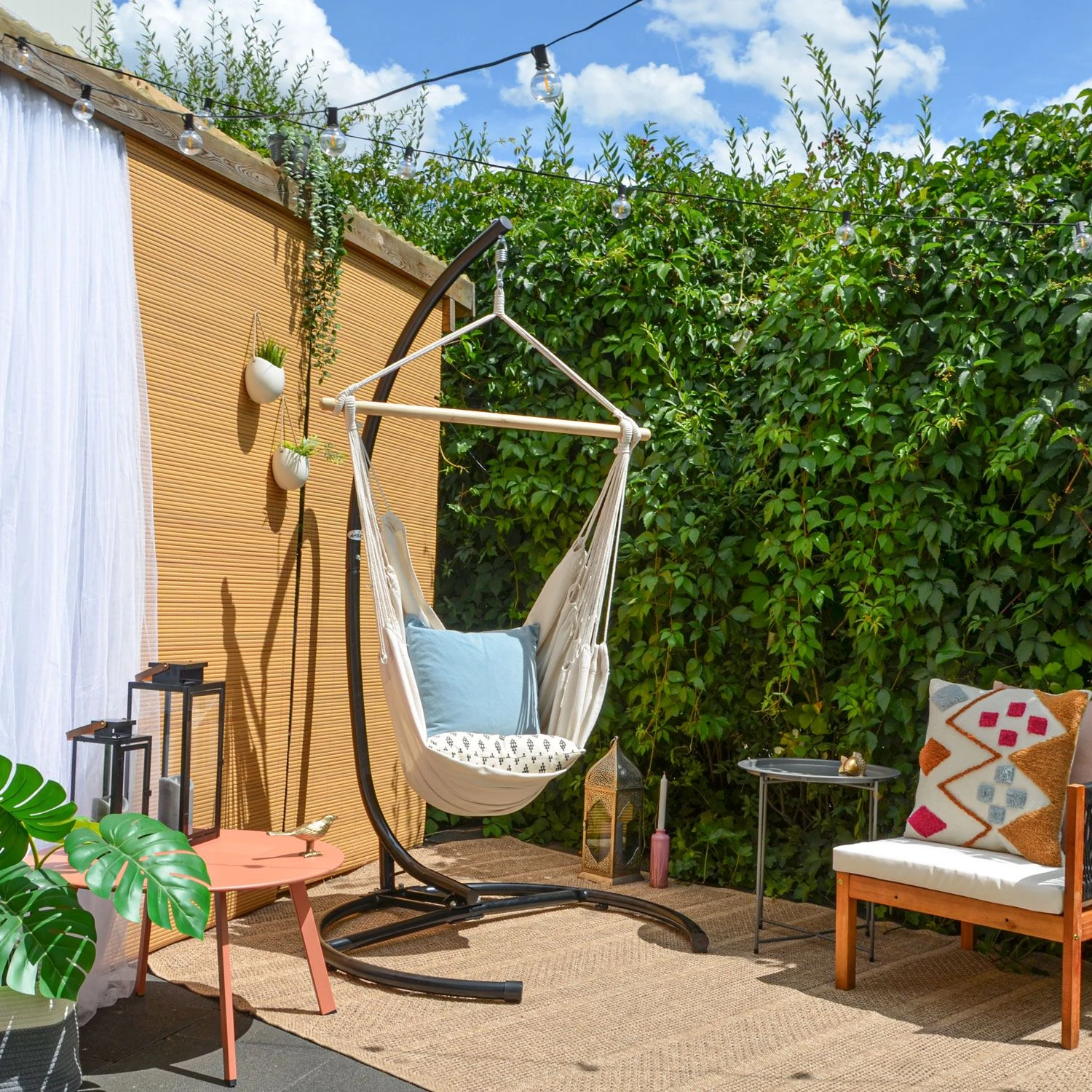 AMANKA Tot 150 Kg Buiten & Binnen Hangstoelframe - Afbeelding 4