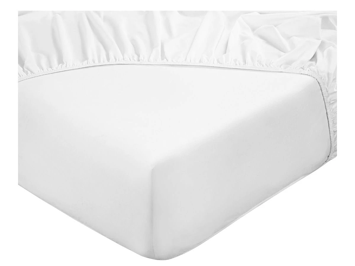 DoubleDry Home Wit Hoeslaken - 180 X 200 Cm