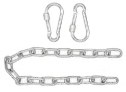 AMANKA 230 Kg Hangstoel Bevestiging