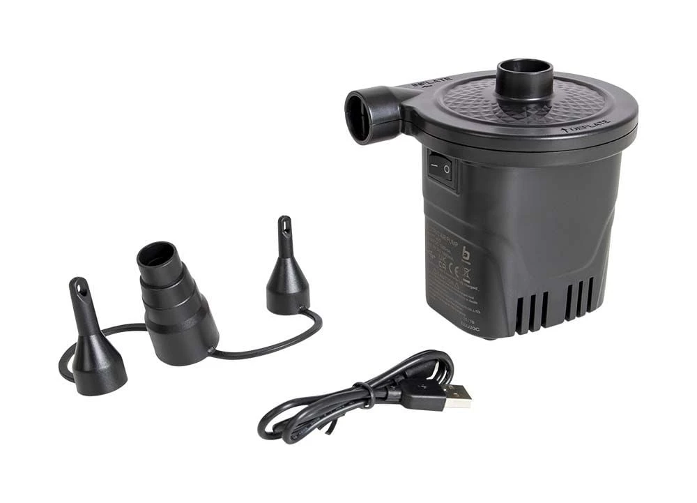 Bo-Camp USB 250 Ltr/min Elektrisch Oplaadbare Pomp