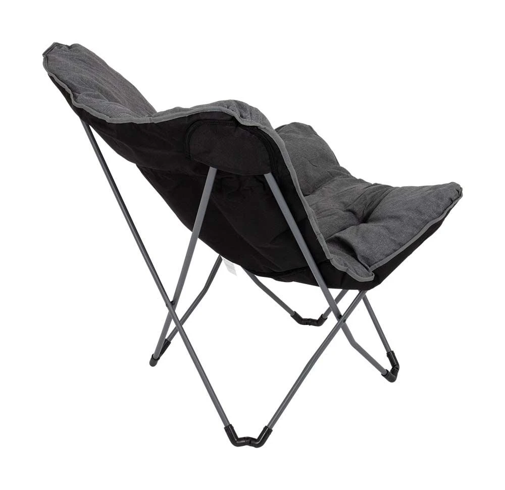Bo-Camp Urban Outdoor Redbrigde L Vlinderstoel - Grey - Afbeelding 6