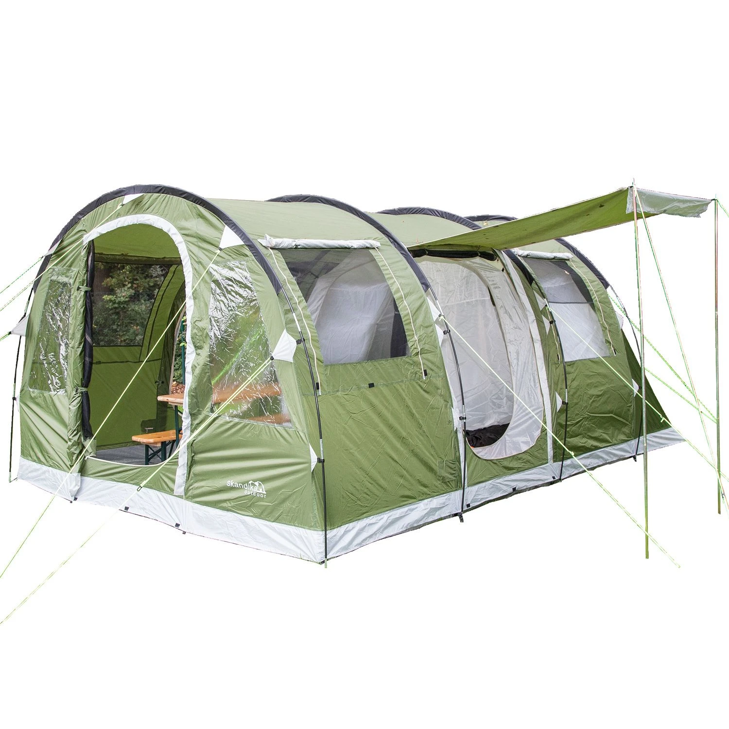 Skandika Gotland 4 Groene Tunneltent