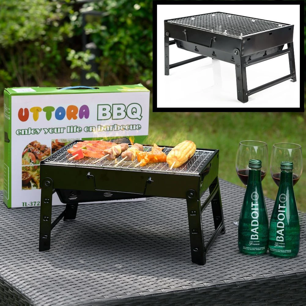 Decopatent Kleine Inklapbare Houtskool Barbecue - Afbeelding 2