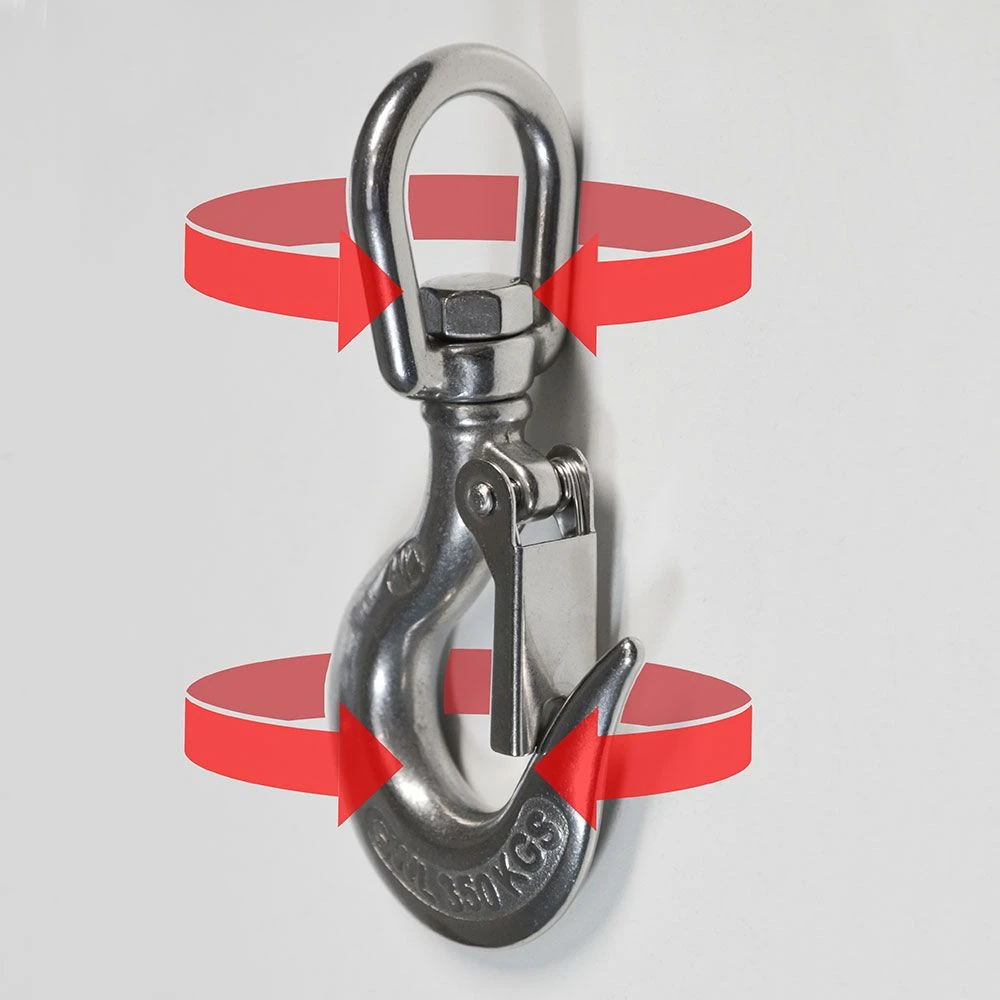 AMANKA Hangstoel Draaibare Karabijnhaak - Afbeelding 2