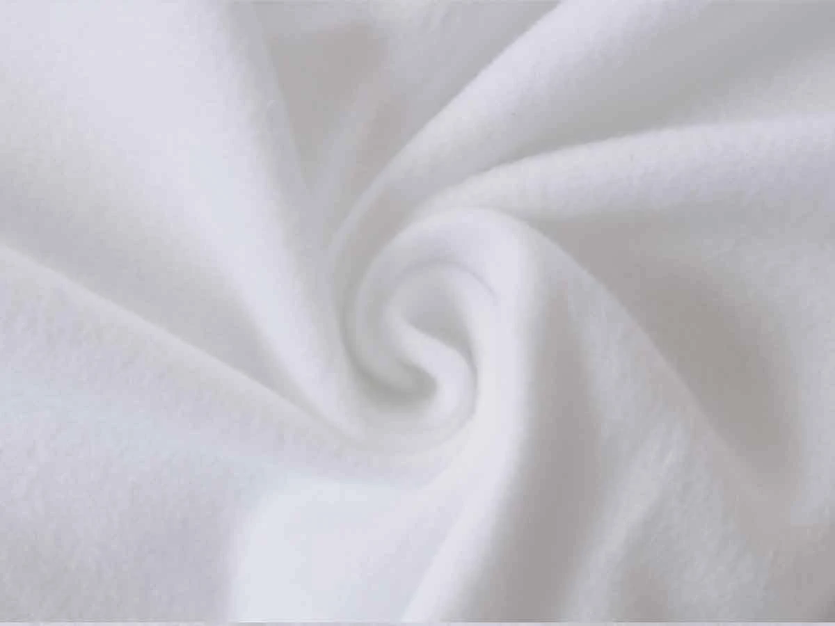 DoubleDry Molton 180 X 200 Cm Hoeslaken - Basic Wit - Afbeelding 3