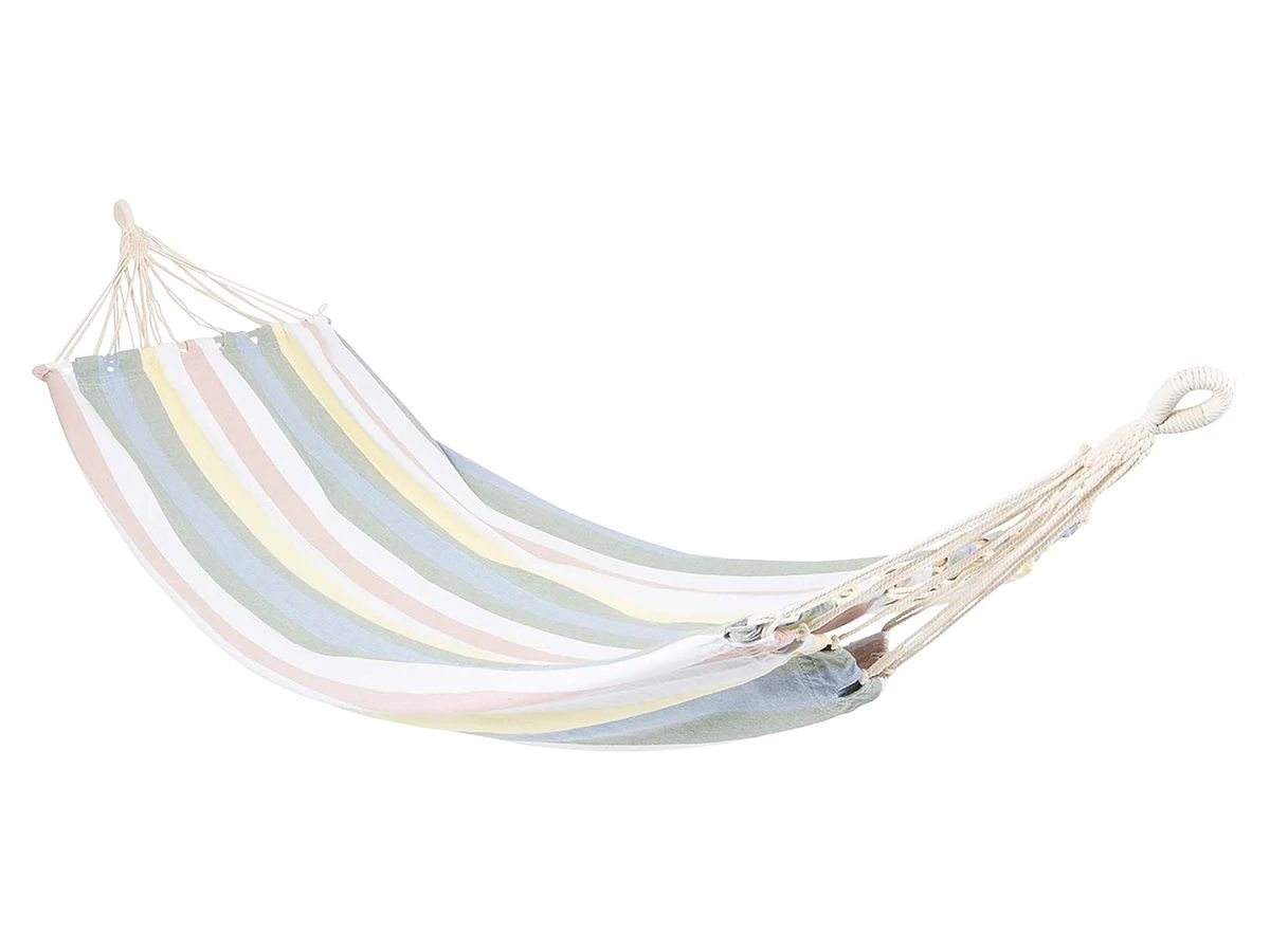 Bo-Camp Pastel Auvillar L Hangmat Met Spreidstok