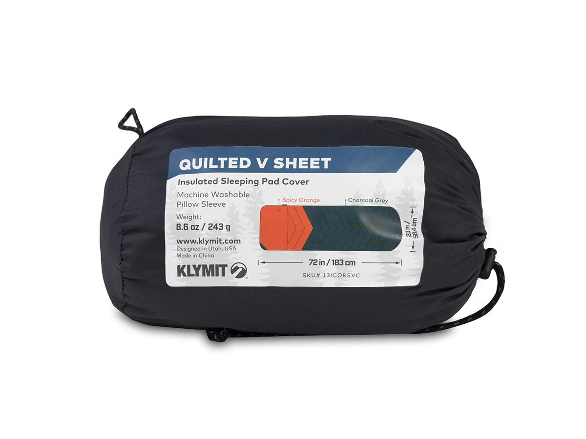 Merkloos Klymit Quilted V Sheet Cover Hoeslaken - Afbeelding 6
