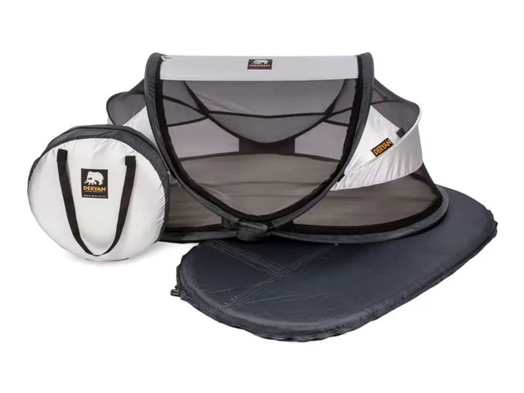 Deryan Baby Luxe Campingbedje Met Zelfopblaasbare Matras