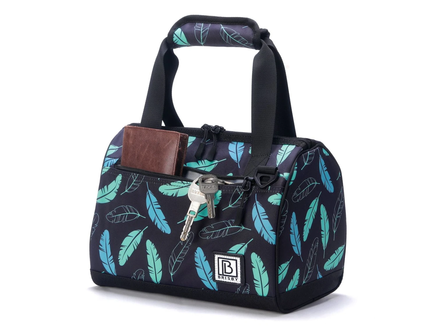 Merkloos Brisby Black Feathers 10 Liter Koeltas - Afbeelding 2