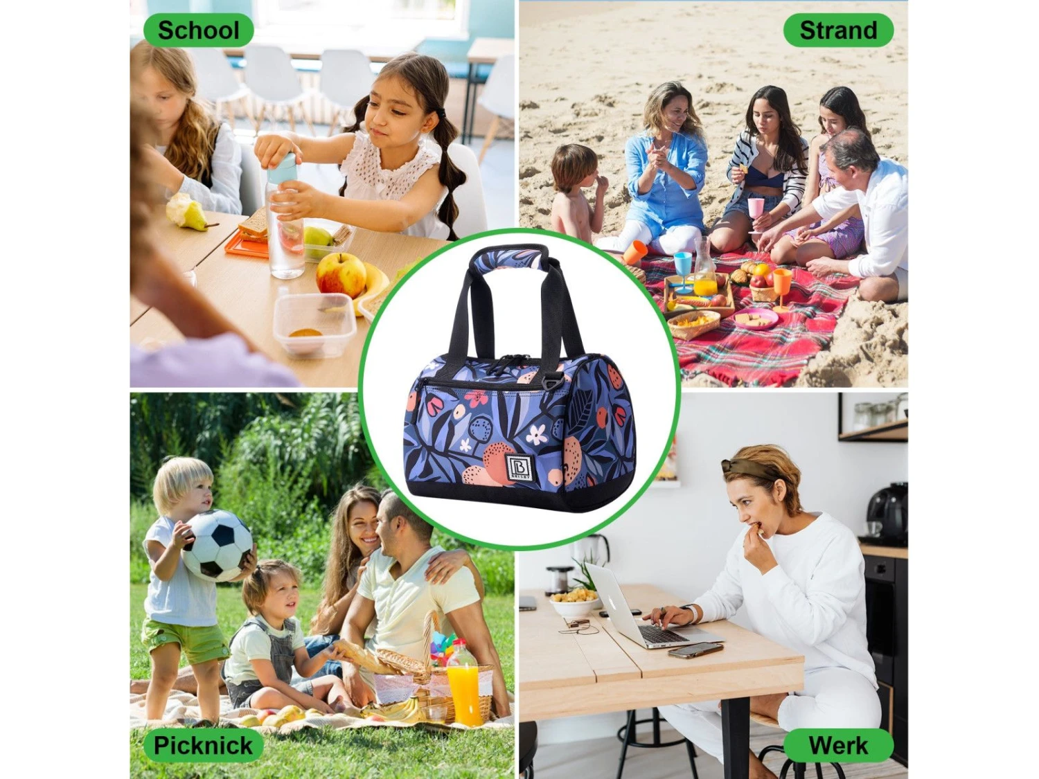 Merkloos Brisby Valencia 10 Liter Koeltas - Afbeelding 6