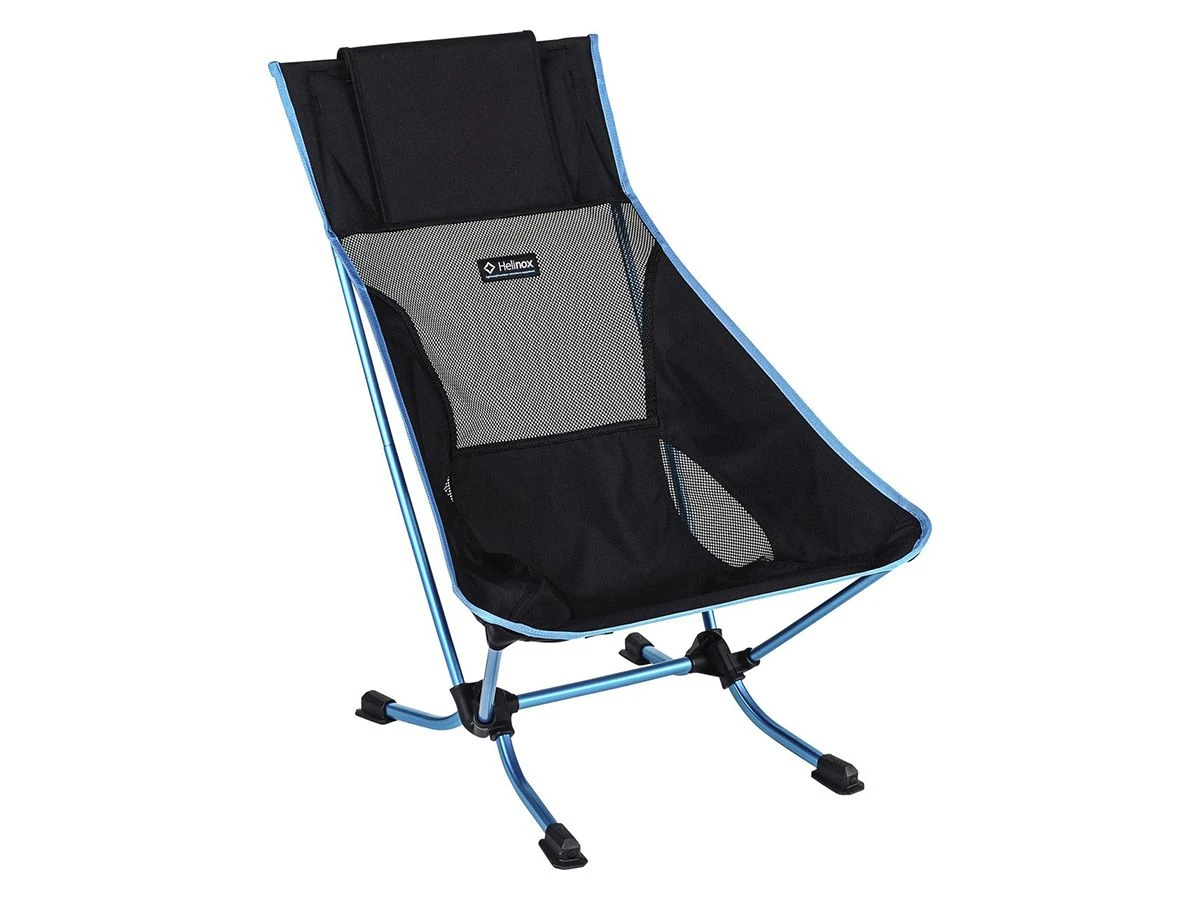 Helinox Beach Black Lichtgewicht Opvouwbare Strandstoel