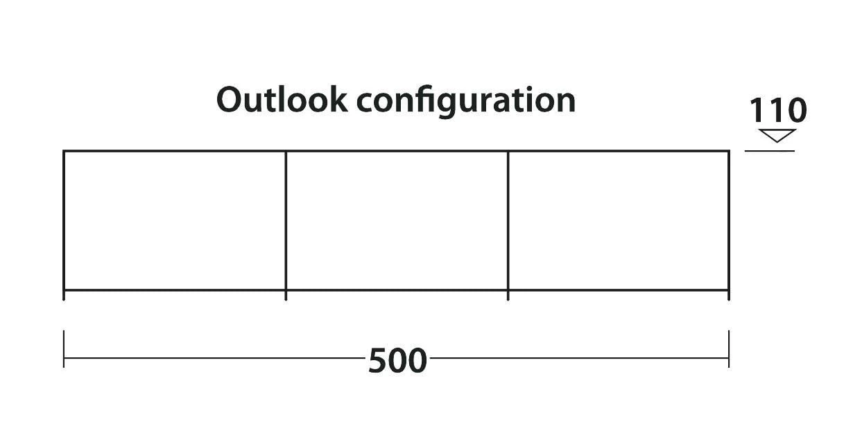 Robens Outback 3 Poles Windscherm - Afbeelding 2
