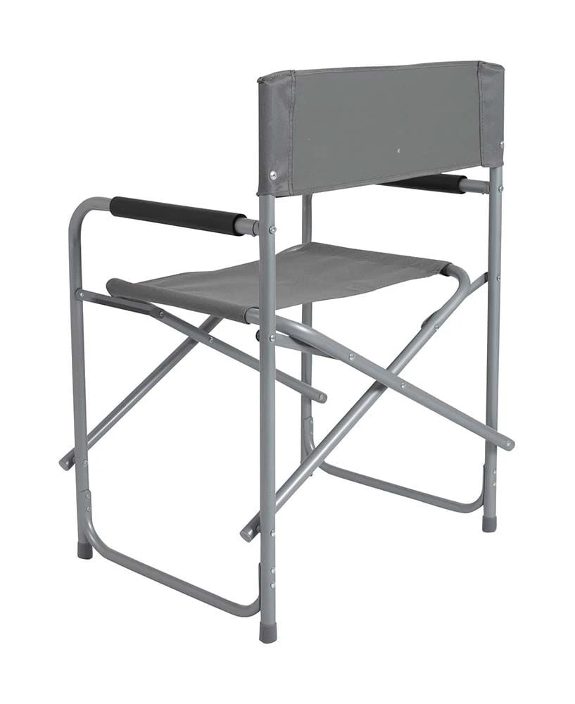 Bo-Camp Staal Grijze Regisseursstoel - Afbeelding 5