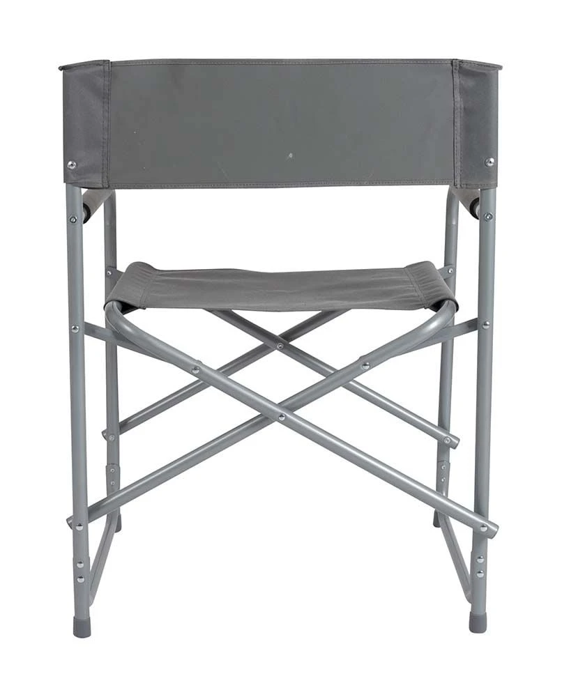 Bo-Camp Staal Grijze Regisseursstoel - Afbeelding 6