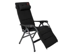 Crespo AP-242 Air-Deluxe Black Ergonomisch Relaxstoel