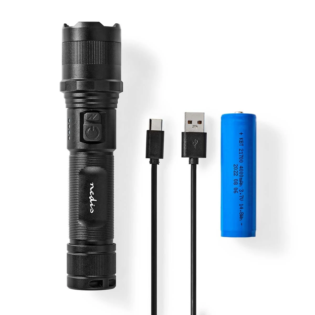 Nedis LTRR10WBK LED-Zaklamp - Afbeelding 4