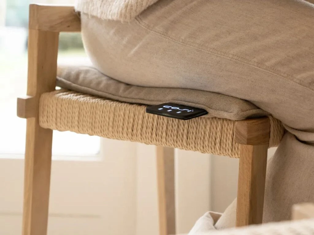 Cosiseat Single Verwarmd Zitkussen - Solid Natural - Afbeelding 3