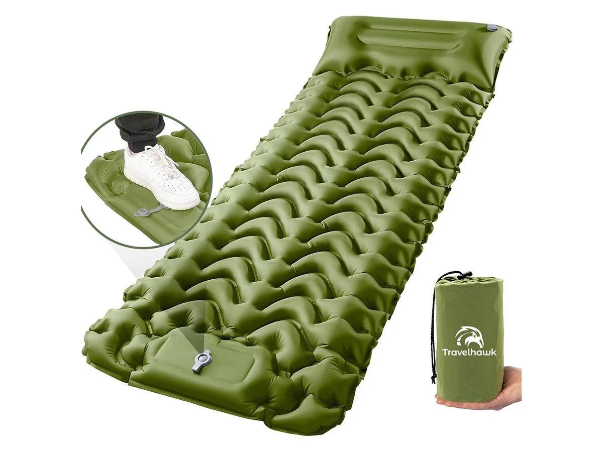 Travelhawk Zelfopblazende Slaapmat - Afbeelding 2