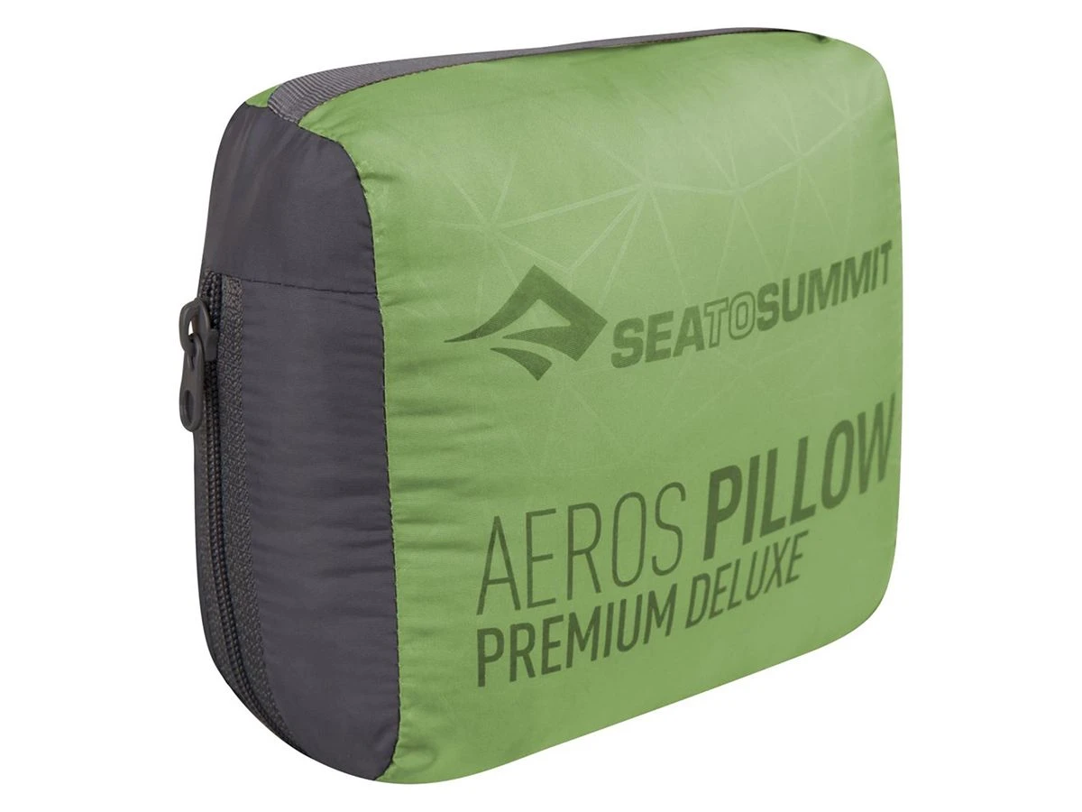 Sea To Summit Aeros Premium Deluxe Kussen - Groen - Afbeelding 4