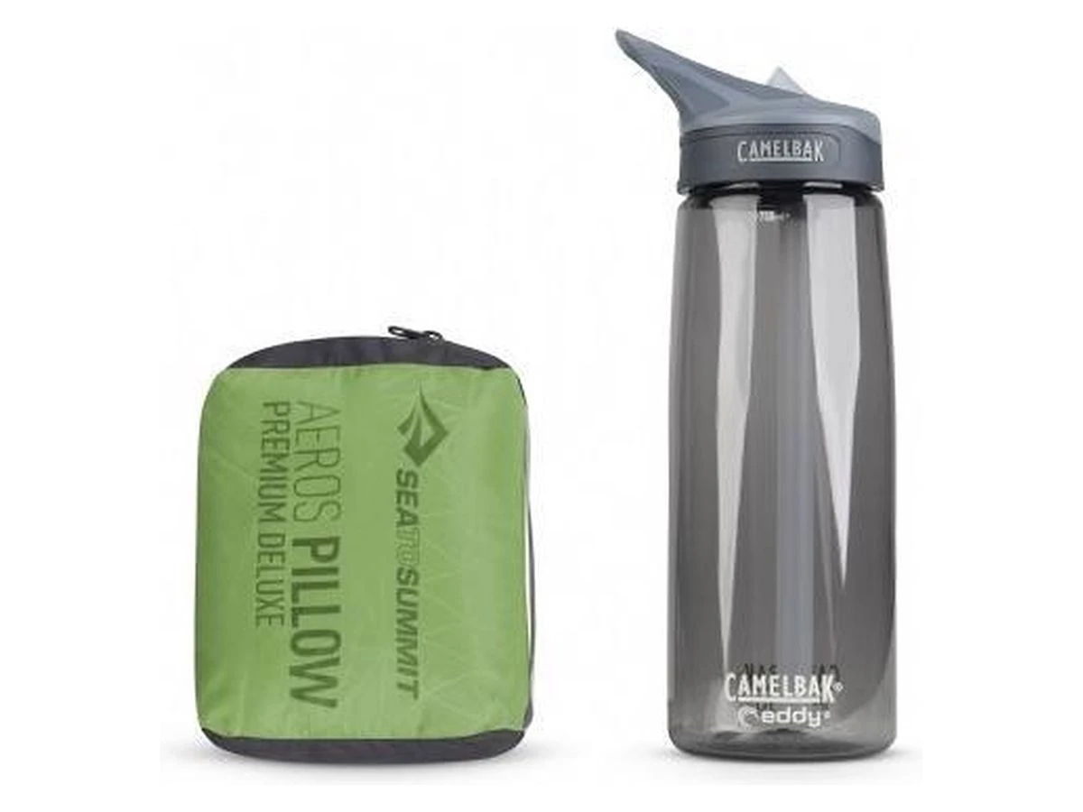 Sea To Summit Aeros Premium Deluxe Kussen - Groen - Afbeelding 3