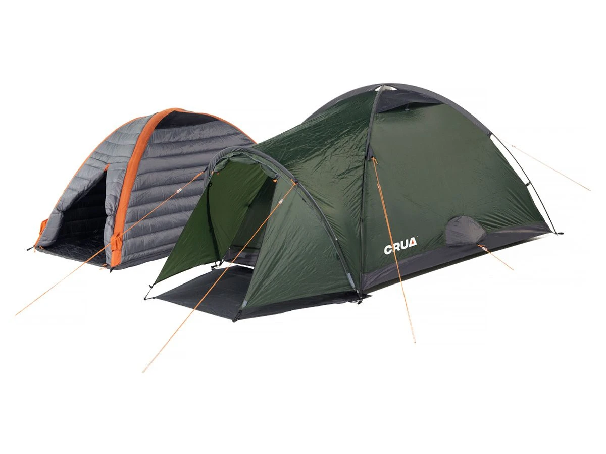 Merkloos Crua Duo Maxx Combo Lichtgewicht Tent + Culla Maxx Cocoon
