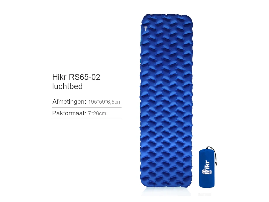 Hikr 195 X 59 Cm Slaapmat - Green - Afbeelding 3