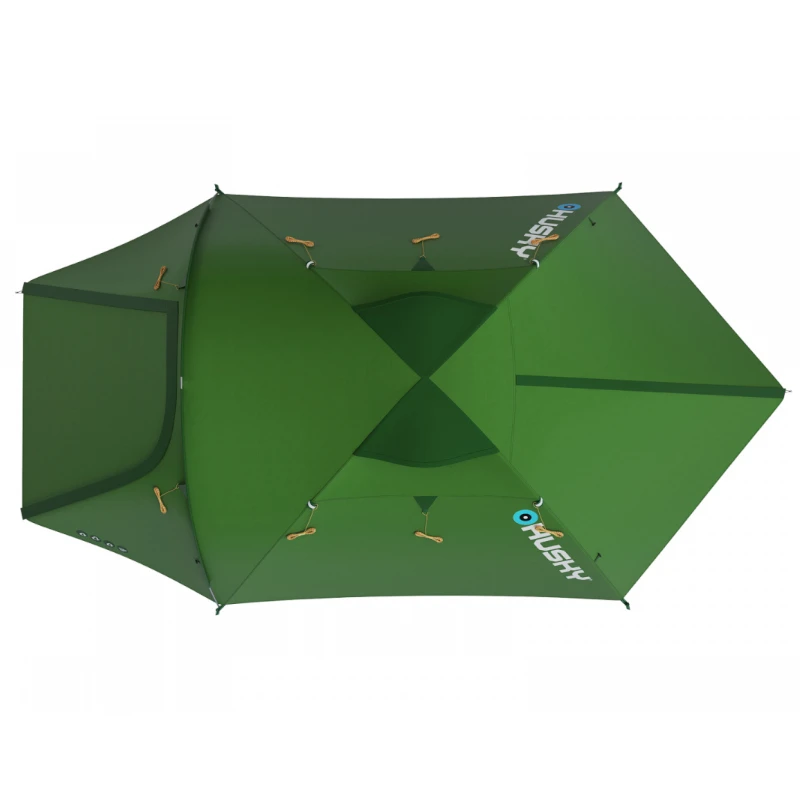 Husky Baron 3 Extreem Lichtgewicht Tent - Green - Afbeelding 3