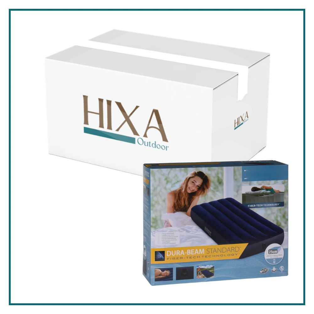 HIXA 1 Persoons Luchtbed - DarkBlue - Afbeelding 5