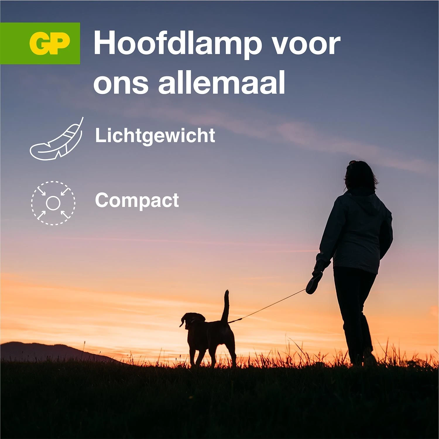 Merkloos GP CH32 100 Lm Hoofdlamp - 3x AAA - Afbeelding 5