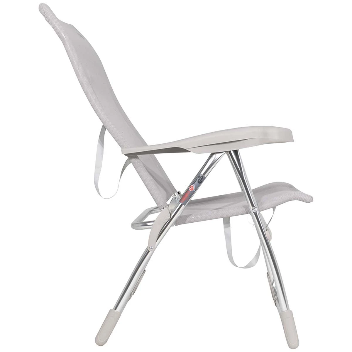 Crespo AL-206 Light Grey Strandstoel - Afbeelding 6