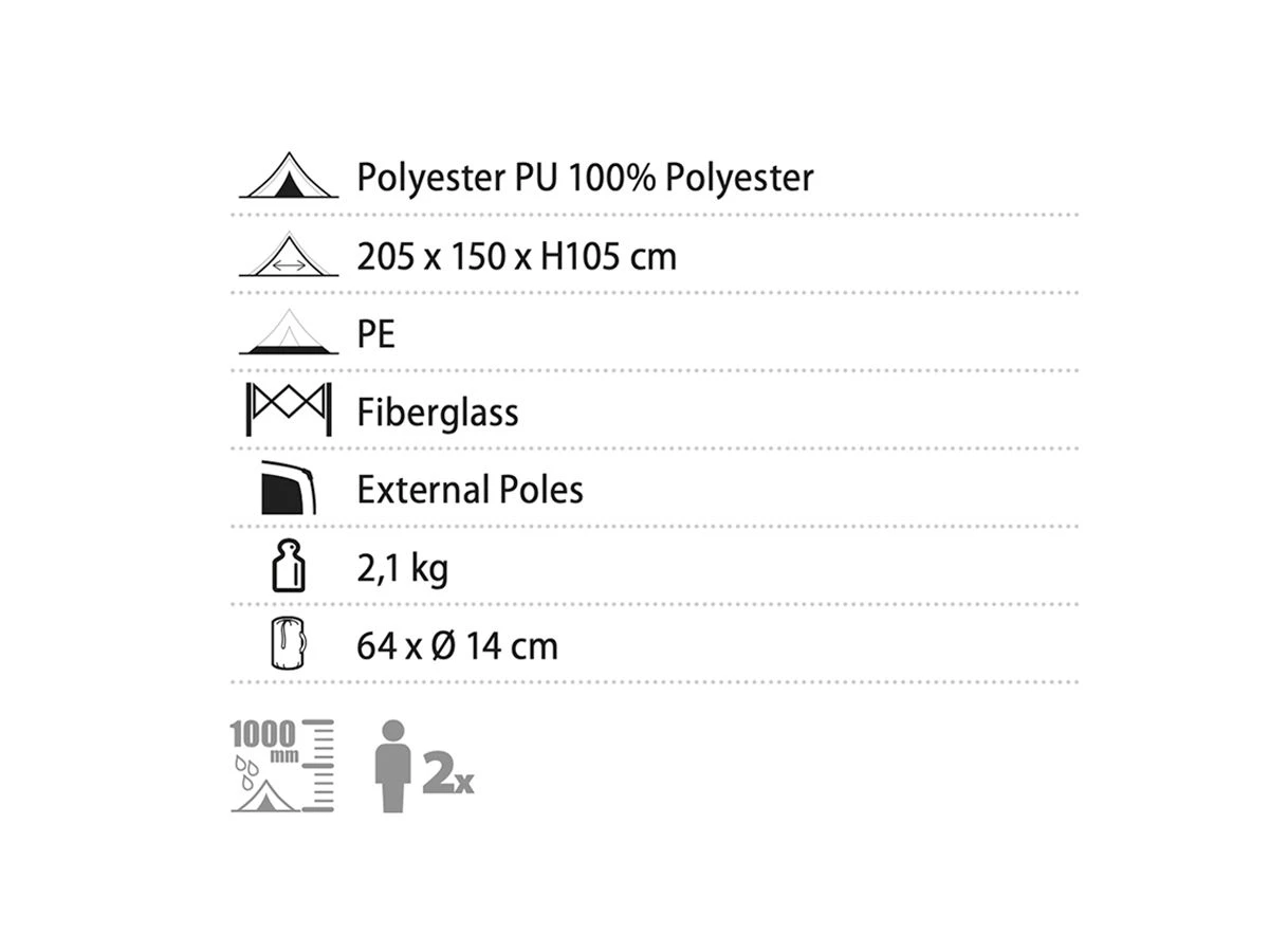 Brunner Chef II Outdoor Keukentent - Afbeelding 6