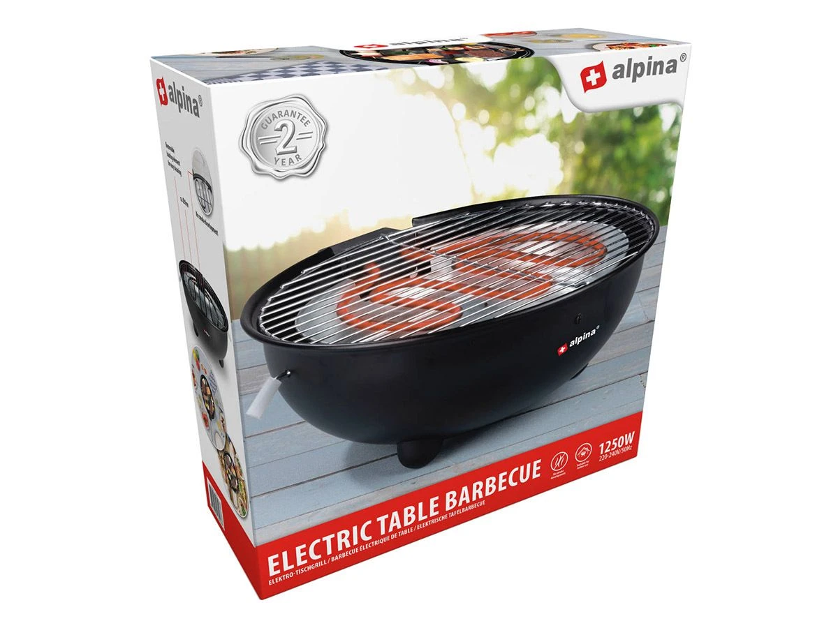 Alpina Elektrische Tafel Barbecue - Afbeelding 2