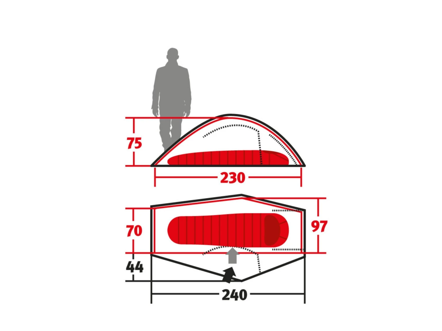 Wechsel Pathfinder Elements Trekkerstent - Afbeelding 6
