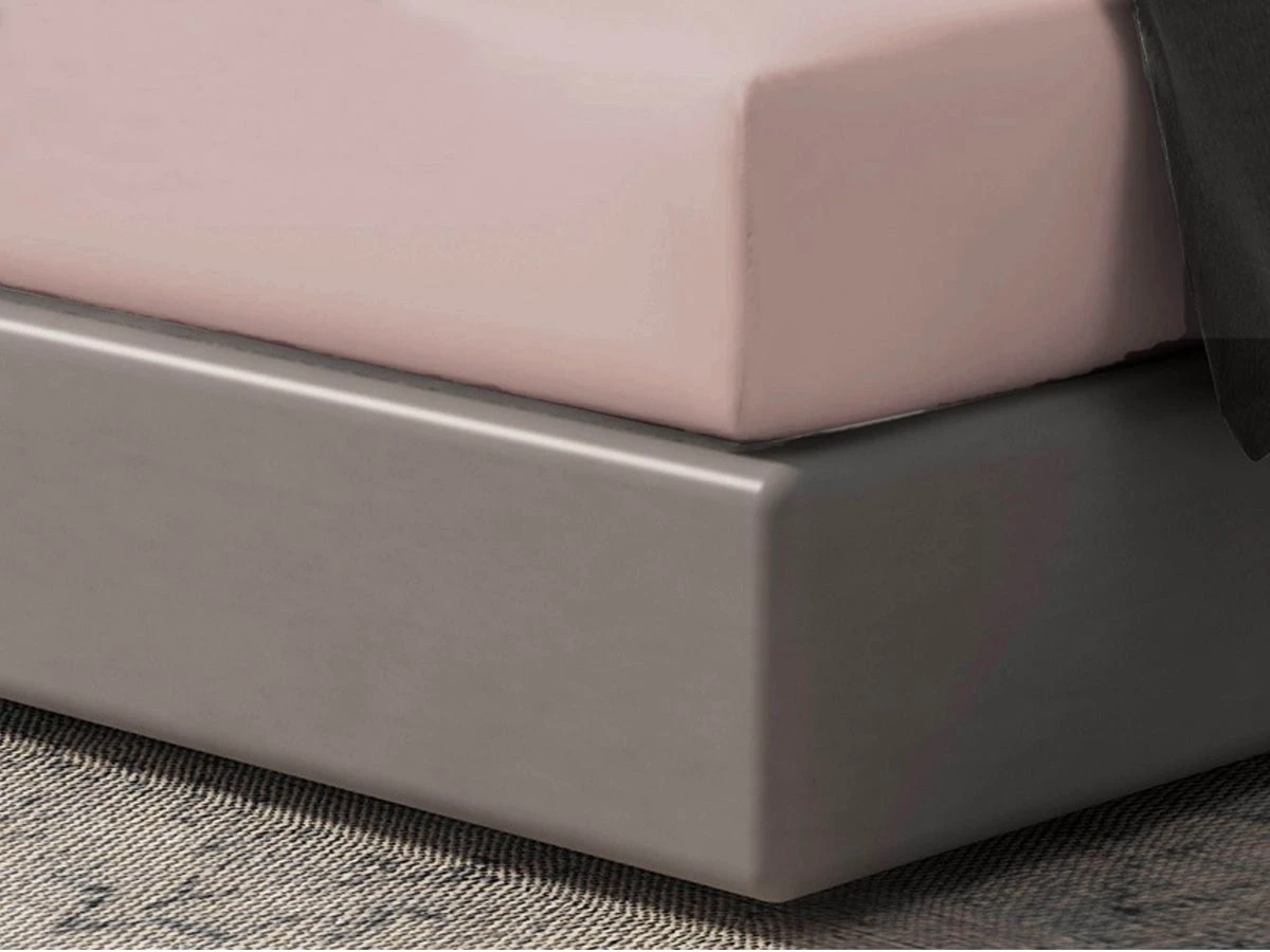 DoubleDry Home 140 X 200 Cm Hoeslaken - Perzik - Afbeelding 2