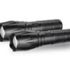 FlinQ Set Van 2 Militaire Zaklampen Met Batterijen
