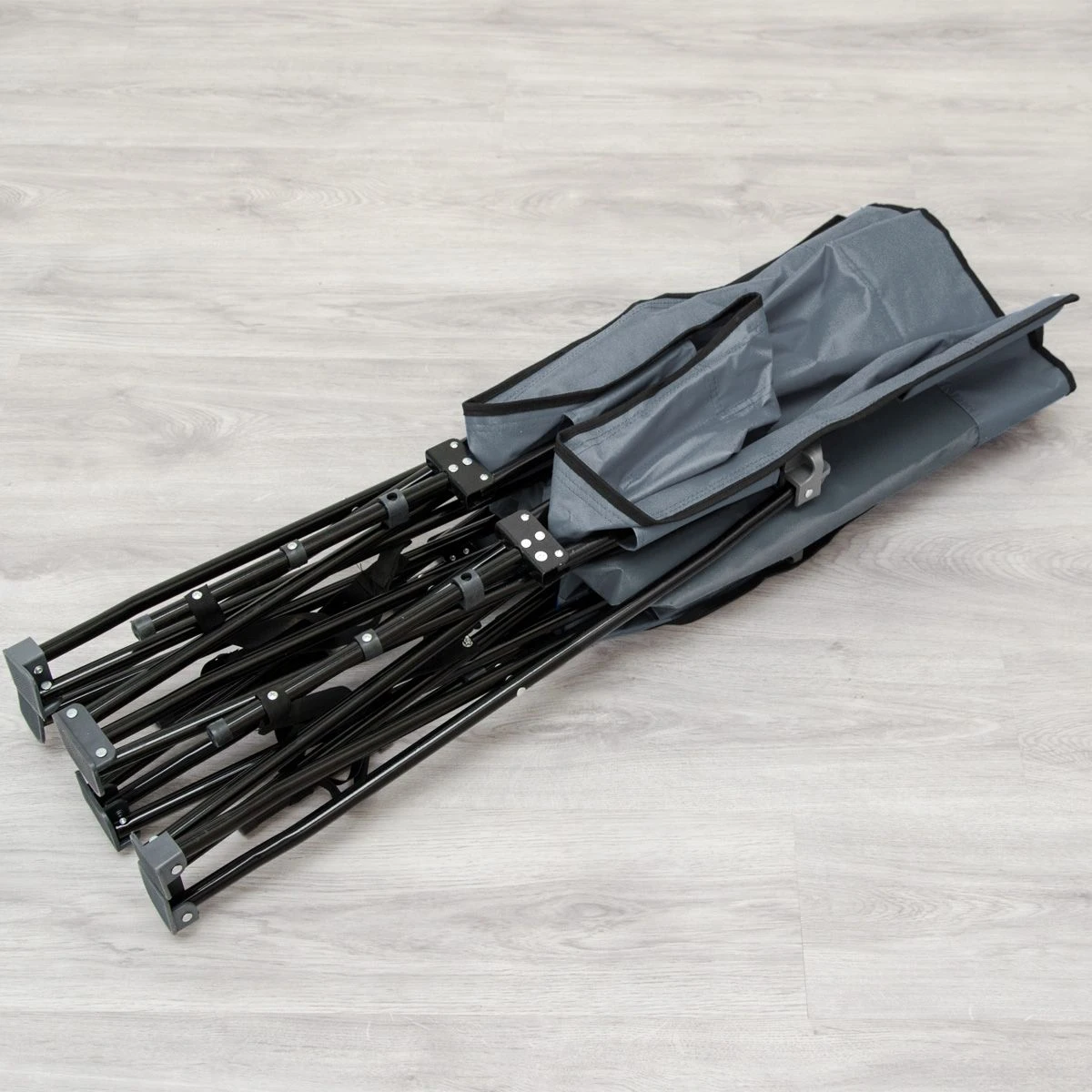 AMANKA 190 X 70 Camping Veldbed - Grey - Afbeelding 6