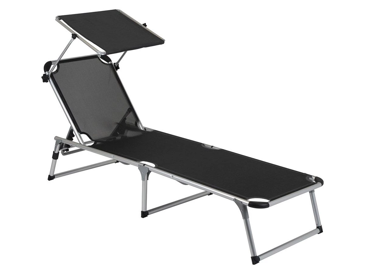 Bo-Camp Ligbed Met Zonnescherm