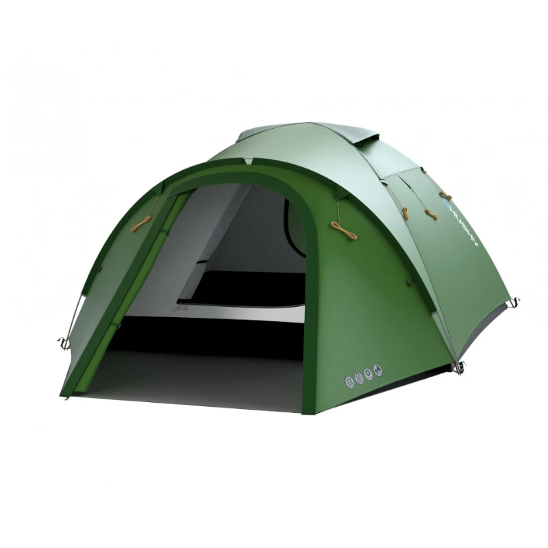 Husky Baron 3 Extreem Lichtgewicht Tent - Green - Afbeelding 2
