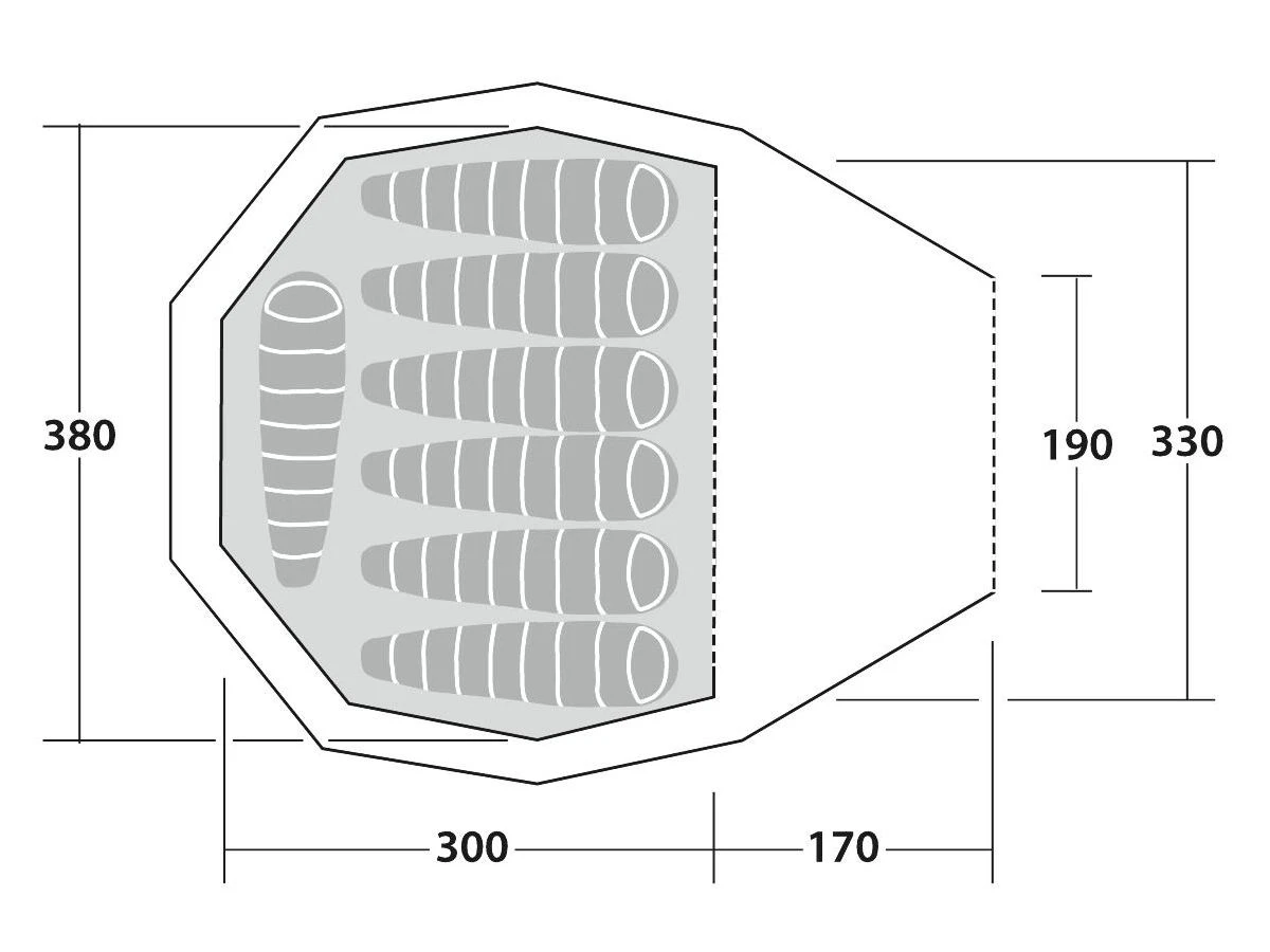 Robens Fairbanks Grande Bell-tent - Afbeelding 6