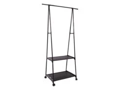 Bo-Camp Spirit Metalen Kledingrek - Black