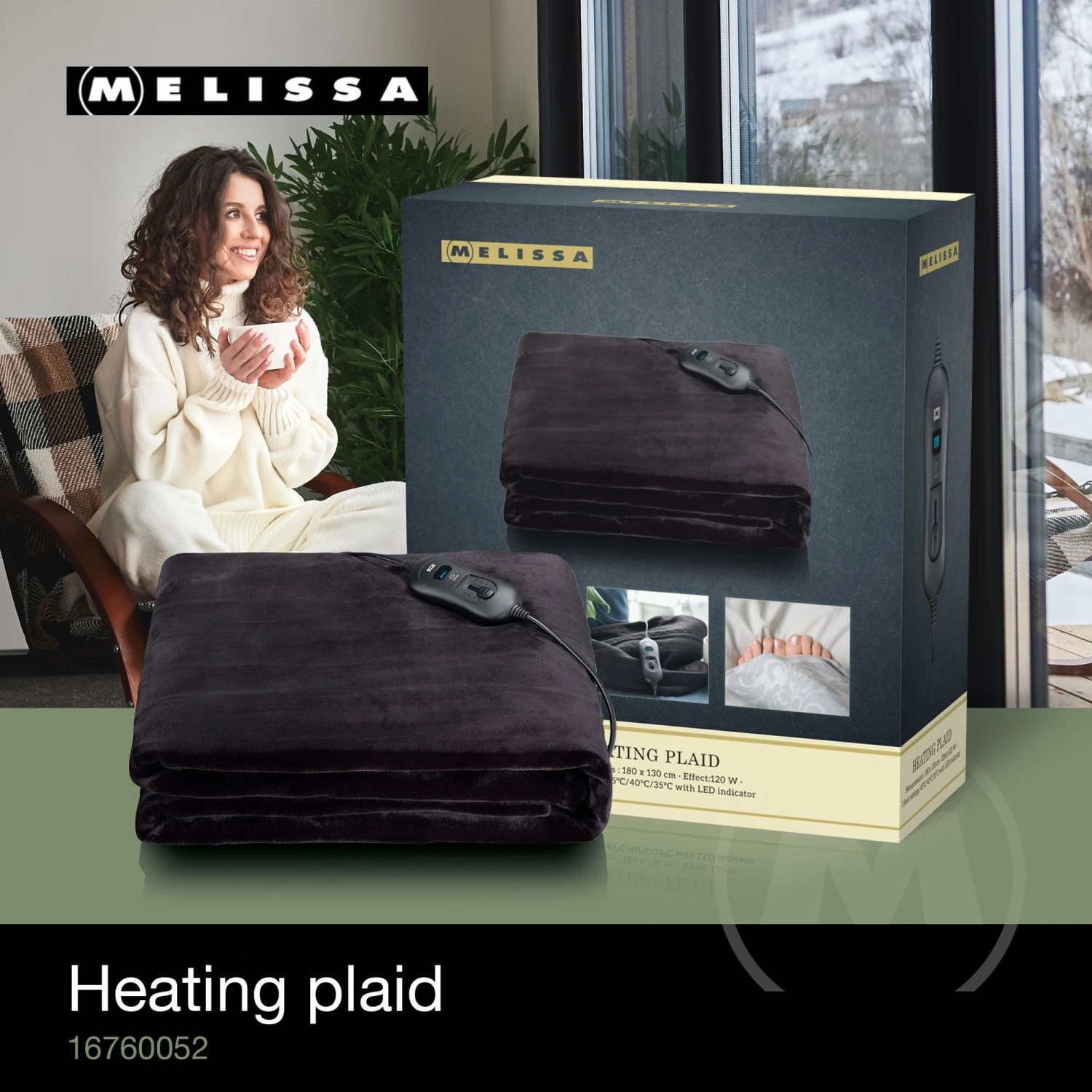 Merkloos Melissa 16760052 Elektrische Warmtedeken - Afbeelding 6