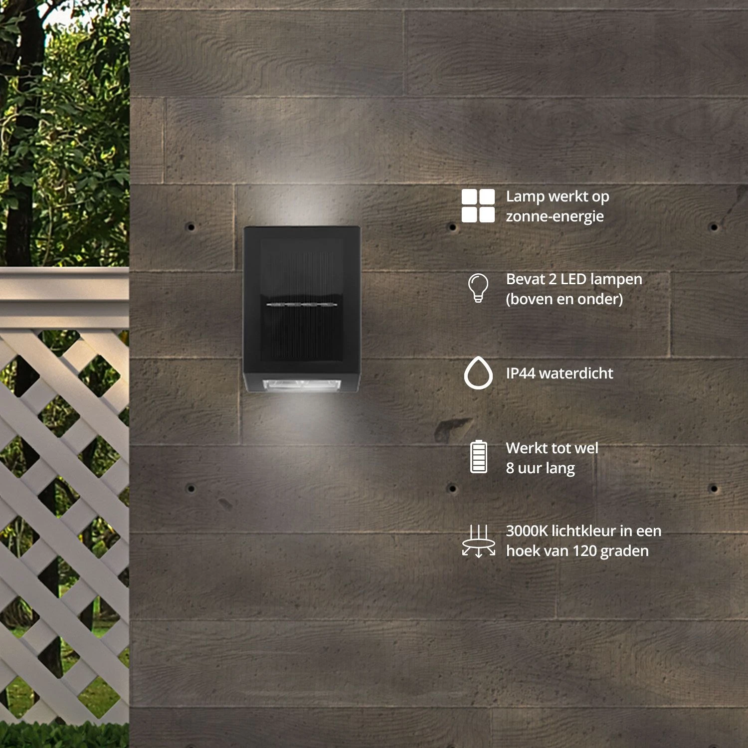 FlinQ Atlas Solar Lamp - 2-pack - Afbeelding 3