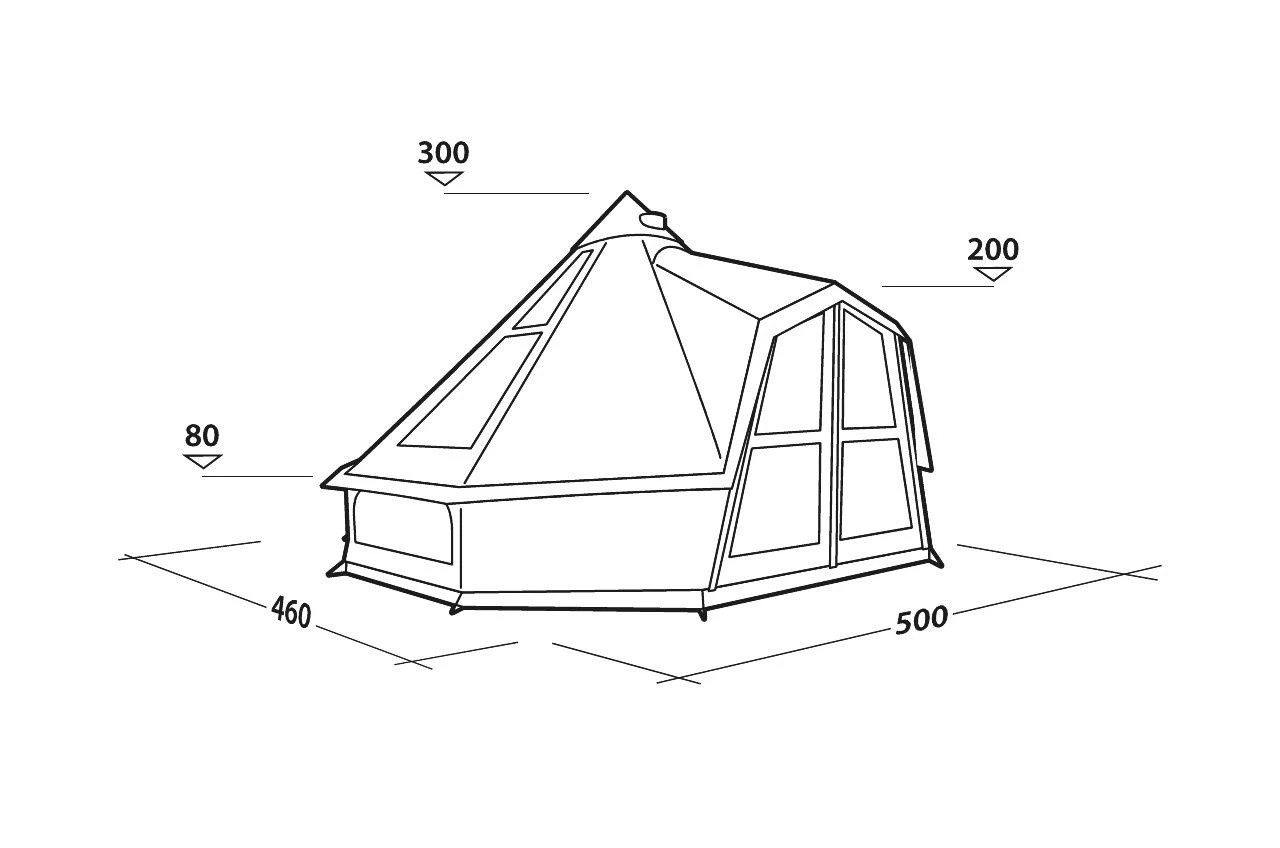 Robens Settler Sky Bell Tent - Afbeelding 2