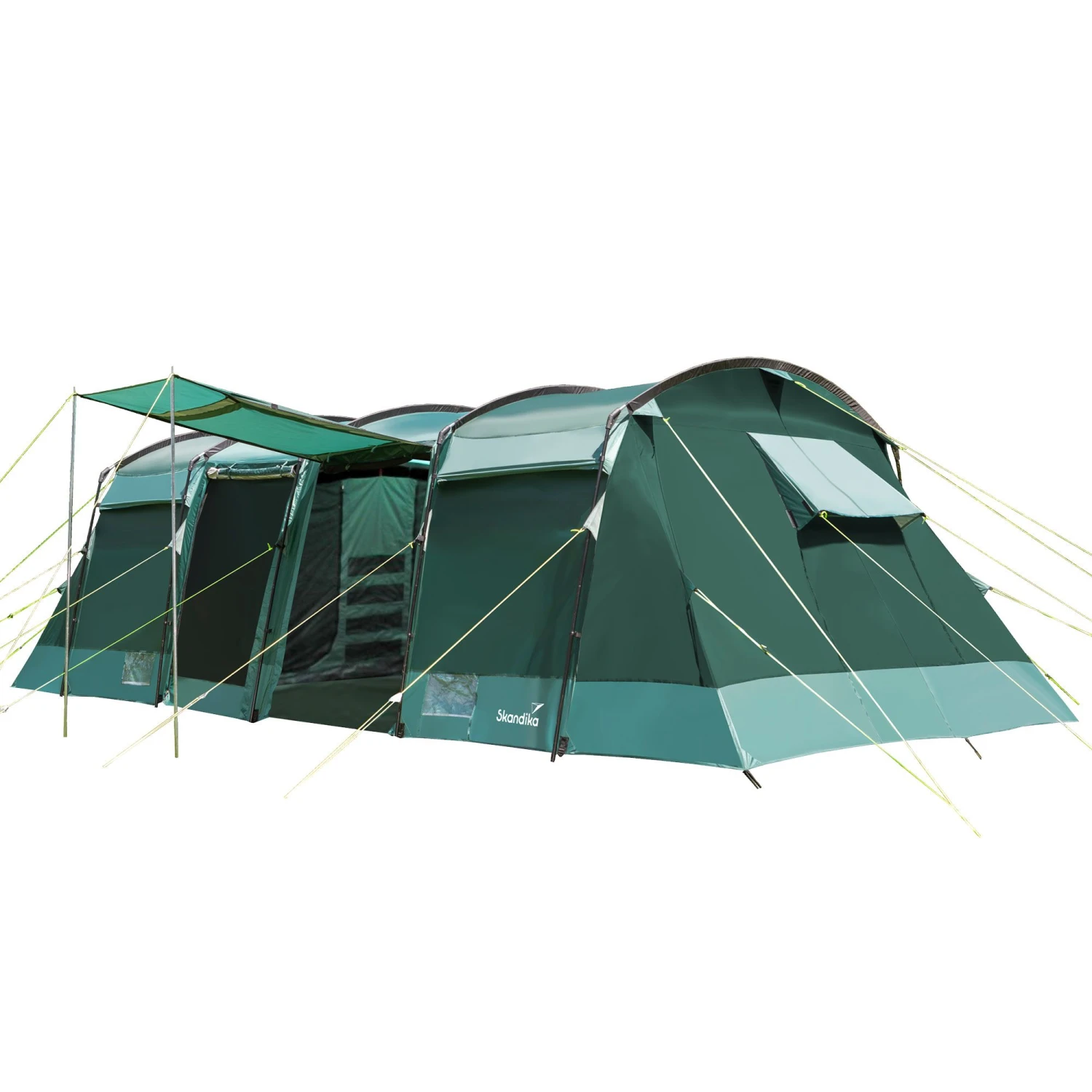Skandika Montana 10 Sleeper Tunneltent - Green