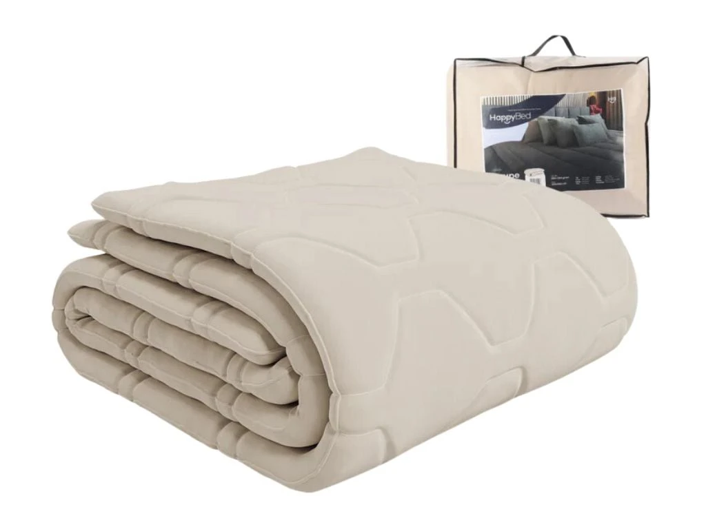 HappyBed Taupe Dekbed - 160 X 200 Cm