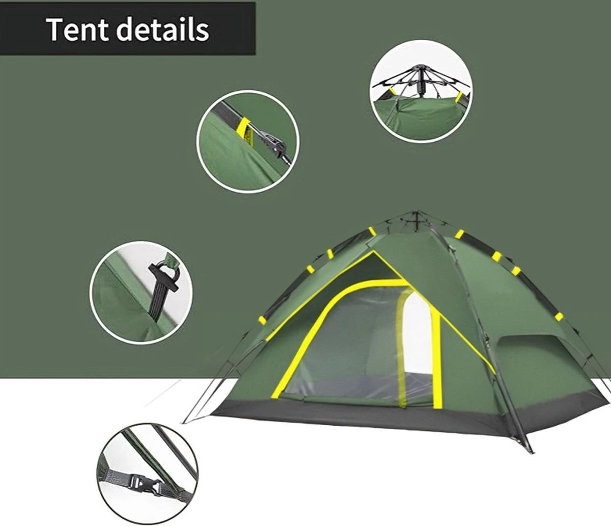 Campingwise Paraplu-tent - Afbeelding 5